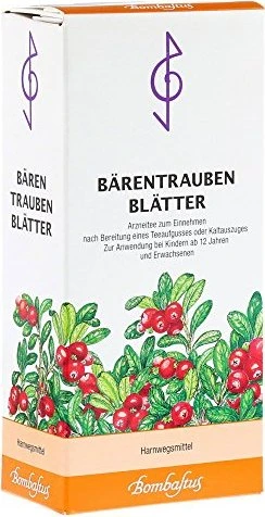Bombastus Bärentraubenblätter Tee, 100g