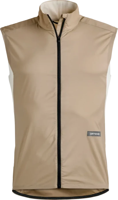 Ortovox Sequence Wind Fahrradweste dark linen (Herren)