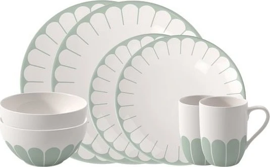 Villeroy & Boch Fleur Vert Starter Kombiservice, 8-tlg. (1045506000)