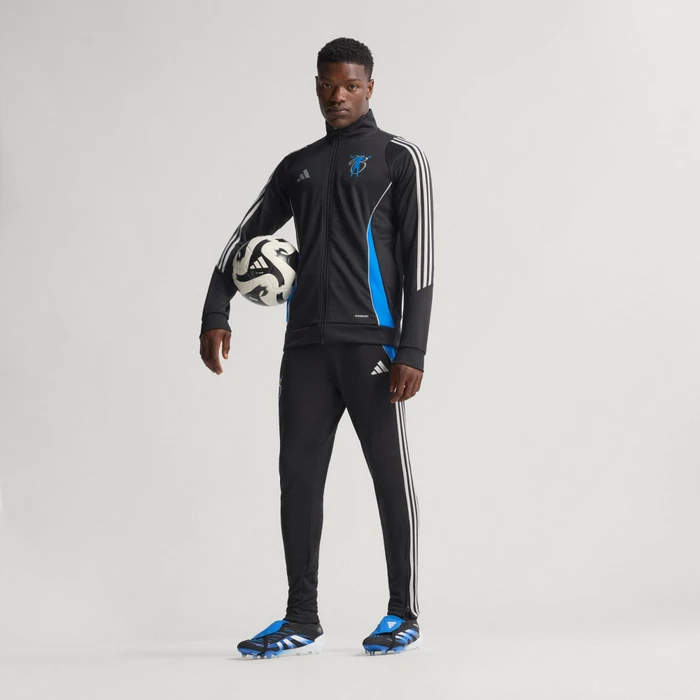 adidas Predator Elite JB Fold-Over Tongue FG core black/cloud white/glow blue