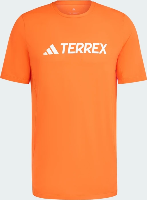 adidas Terrex Multi Climacool Logo Tech Funktionsshirt kurzarm semi impact orange (Herren)