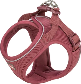 Trixie Atmungsaktives Hundegeschirr Premium UrbanVest mit verstellbarem Bauchgurt, S-M, Sangria