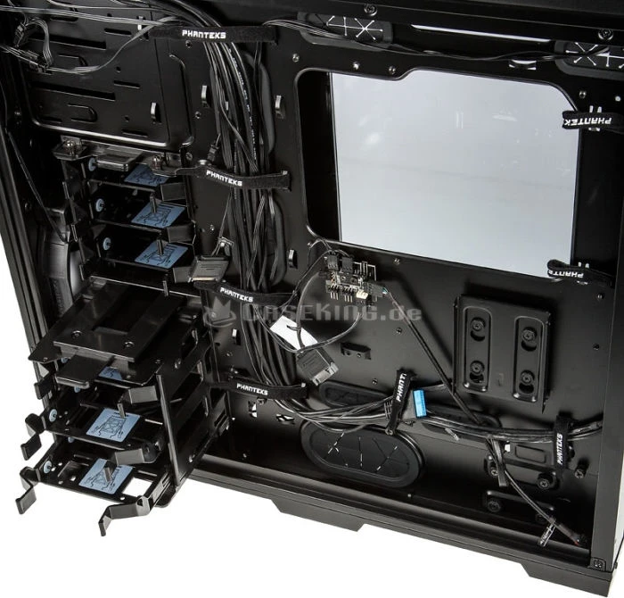 Phanteks Enthoo Luxe schwarz, Acrylfenster