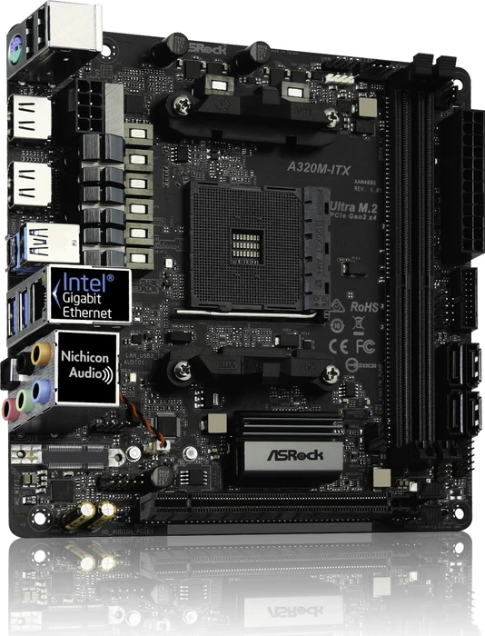 ASRock A320M-ITX (AMD AM4)