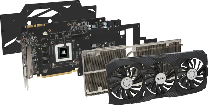 MSI GeForce GTX 1080 Ti Duke 11G OC, 11GB GDDR5X, DVI, 2x HDMI, 2x DP