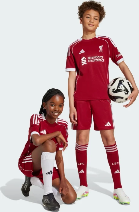 adidas Liverpool FC 2025/2026 Heimshorts (Junior)