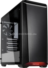 Phanteks Eclipse P400 Tempered Glass Edition schwarz/weiß, Glasfenster