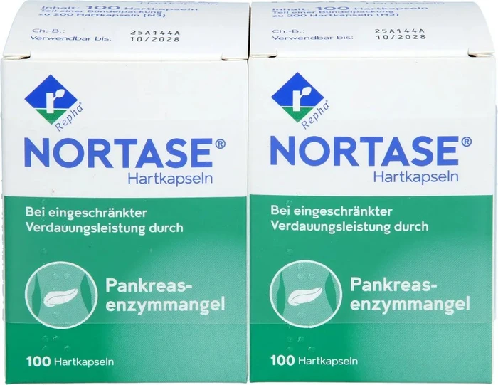 Nortase Kapseln, 200 Stück