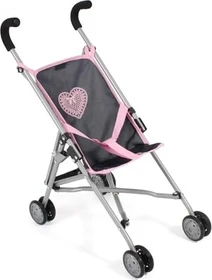 Bayer Chic 2000 Roma Mini-Puppenbuggy melange navy/grau