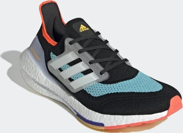adidas Ultraboost 21 core black/cloud white/pulse aqua (Herren)