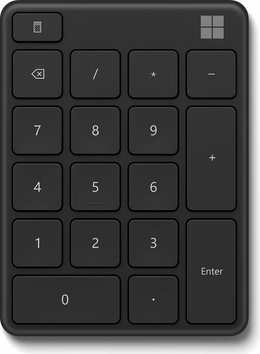 Microsoft Wireless Number Pad, Bluetooth
