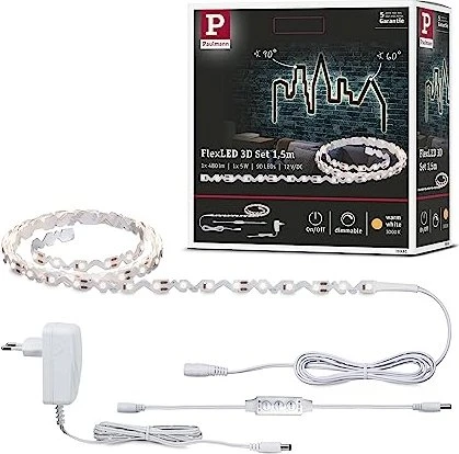 Paulmann FlexLED 3D Basisset warmweiß LED-Streifen 1.5m