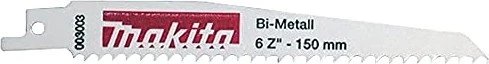 Makita BIM Holz Säbelsägeblatt 6TPI, 130x1.27mm, 5 Stück