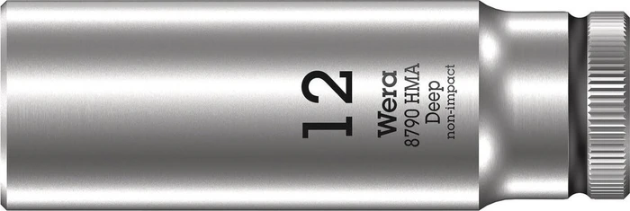 Wera 8790 HMA Deep Außensechskant Steckschlüssel 1/4", 12x50mm