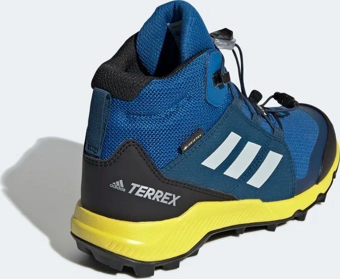 adidas Terrex Mid GTX blue beauty/grey one/shock yellow (Junior)