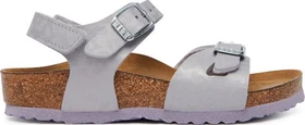 Birkenstock Rio Birko-Flor platform bf/electric metallic leo (Junior)