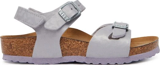 Birkenstock Rio Birko-Flor platform bf/electric metallic leo (Junior)