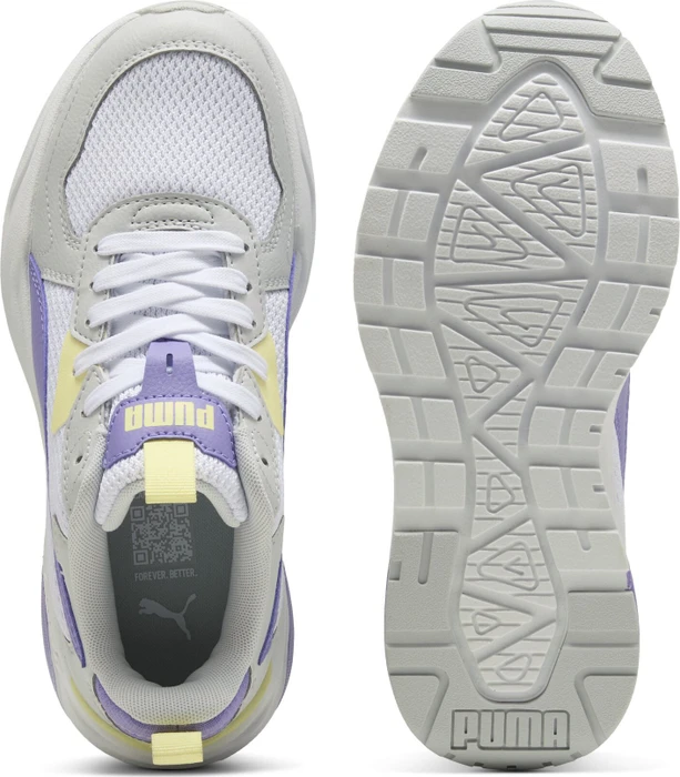 Puma Trinity Lite puma white/lavender alert/glacial grey (Junior)