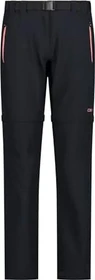 CMP Trekking Zip-Off Hose lang antracite/orchidea (Damen)