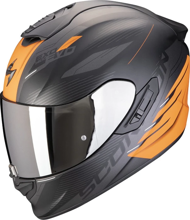 Scorpion EXO-1400 Evo II Air Luma schwarz/orange
