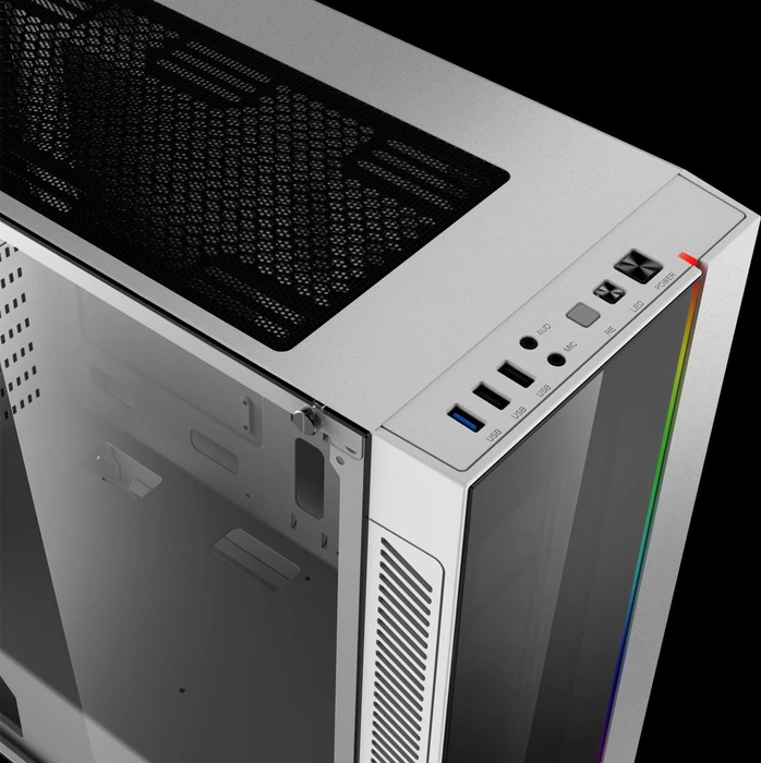 DeepCool Matrexx 55 ADD-RGB WH weiß, Glasfenster