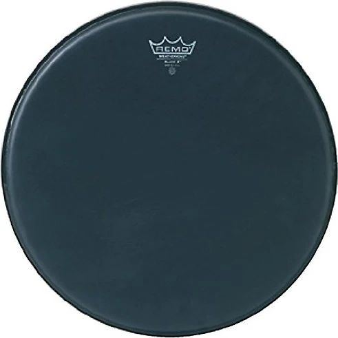 Remo Emperor X Black Suede 14"