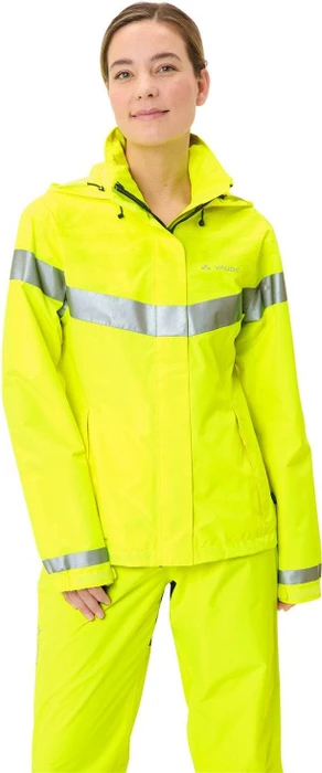 Vaude Luminum Rain Fahrradjacke neon yellow (Damen)