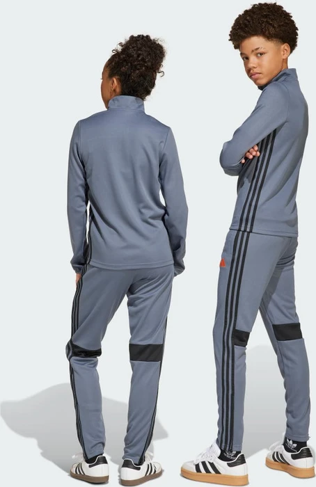 adidas Tiro 25 Essentials Trainingshose lang team onix/super orange (Junior)