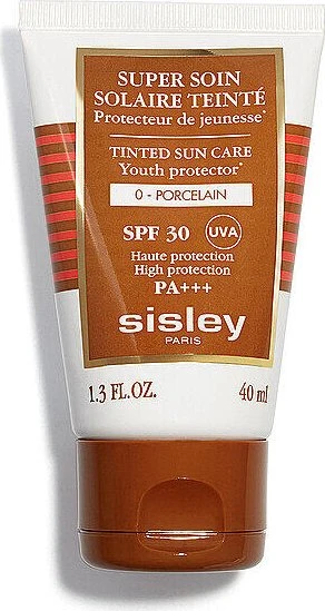 Sisley Super Soin Solaire Tinted Sun Care Creme 00 porcelain LSF30, 40ml