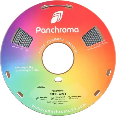 Polymaker Panchroma CoPe, Steel Grey, Spule, 1.75mm, 1.00kg