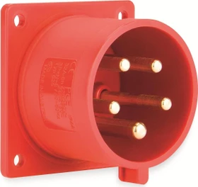 PCE Anbaugerätestecker gerade 32A 5p 6h IP44 400V