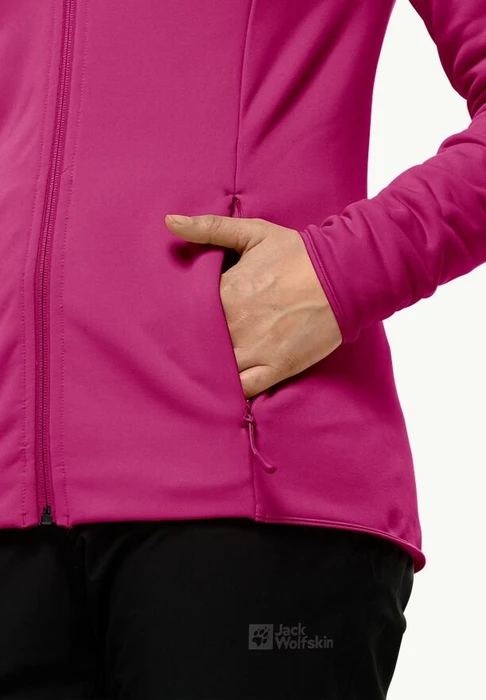 Jack Wolfskin Baiselberg Hoody FZ Jacke new magenta (Damen)