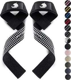 Fitgriff Standard gepolstert silicone Zughilfe schwarz/weiß