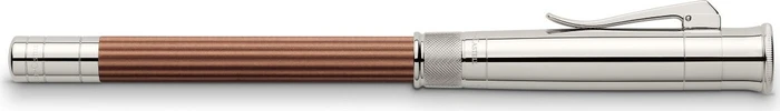 Faber-Castell Perfect Pencil Bleistift B graphit, magnum braun/silber, Radierer, Anspitzer