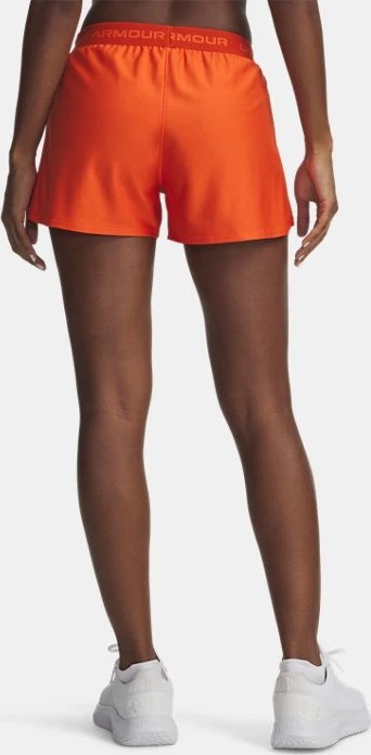 Under Armour Tech Play Up Hose kurz orange base/surplus orange/white (Damen)