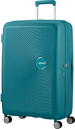 American Tourister Soundbox Spinner erweiterbar L jade green