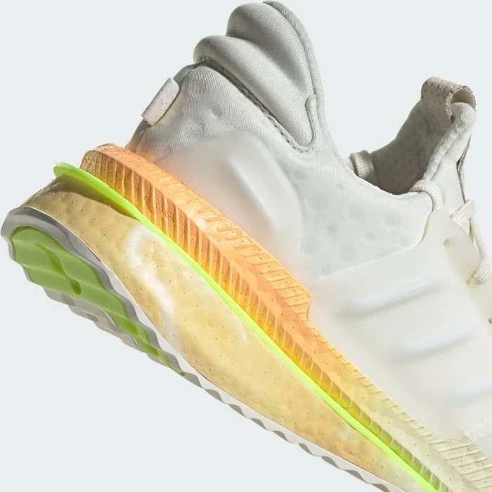 adidas X_PLRBOOST off white/cloud white/linen green (Damen)