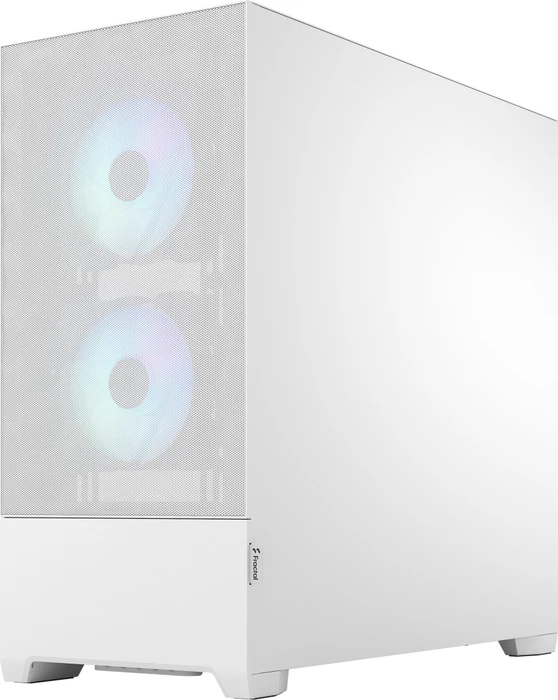 Fractal Design Pop Air RGB White TG Clear Tint, Glasfenster
