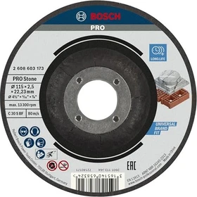 Bosch Professional C30SBF Standard for Stone Trennscheibe, 115x2.5x22.23mm, 1 Stück