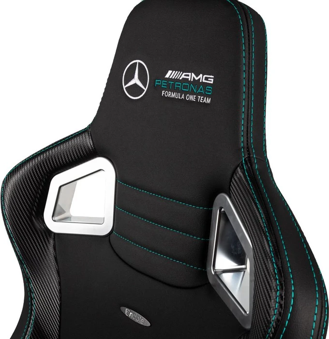 noblechairs Epic Mercedes-AMG Petronas Formula One Team 2021 Edition Gamingstuhl, schwarz/silber