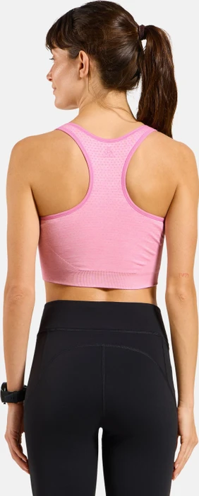 Odlo Seamless Medium Sport-BH hyper pink melange (Damen)