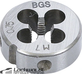BGS technic Gewindeschneideisen M7x0.75x25mm