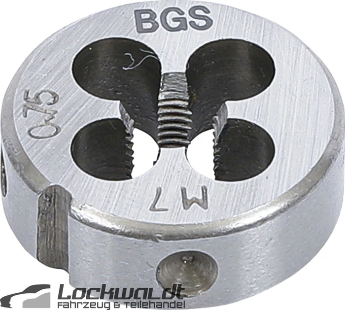 BGS technic Gewindeschneideisen M7x0.75x25mm