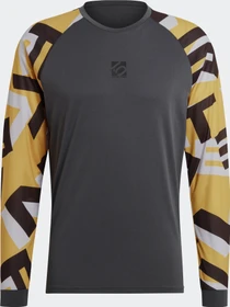 Five Ten TrailX Trikot langarm grey six/hazy yellow (Herren)