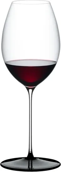 Riedel Fatto A Mano Black Tie Hermitage Rotweinglas
