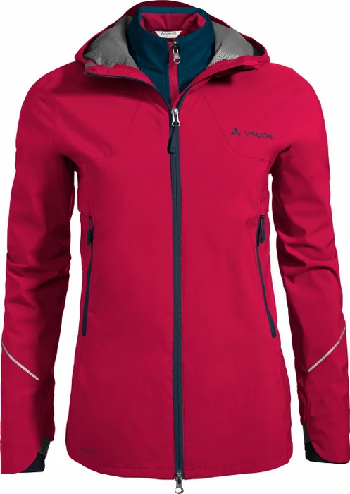 Vaude Yaras 3in1 Fahrradjacke cranberry uni (Damen)