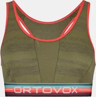 Ortovox 185 Rock'N'Wool Sport-BH wild herbs (Damen)