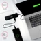 Axagon 6in1 USB-C Combo Hub, USB-C 3.0 [Stecker] Vorschaubild