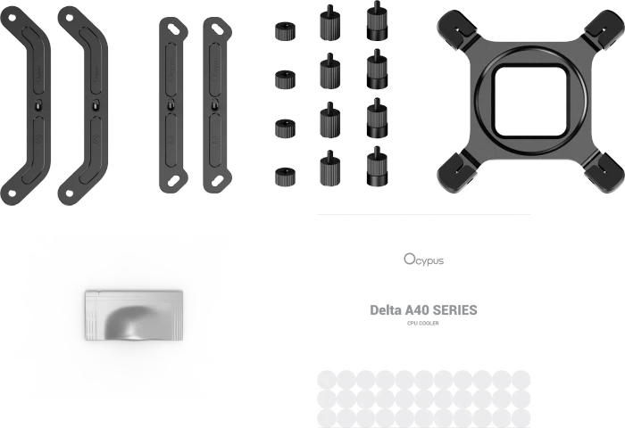 Ocypus Delta A40 Elite BK, schwarz