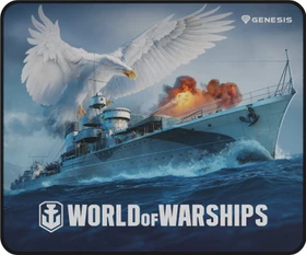 Genesis Carbon 500 M WOWS Blyskawica - Official World of Warships Mousepad, 300x250mm